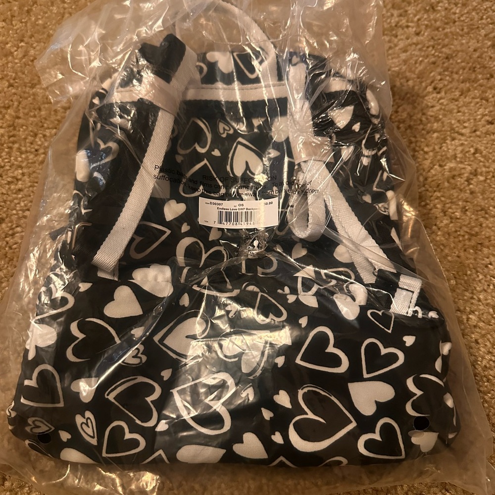 Brighton Limited Edition ENDLESS LOVE Backpack Retail $150 Designer - Picture 7 of 8